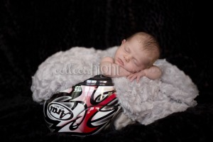 Baby Girl Newborn Session - No Ribbons & Bows here!
